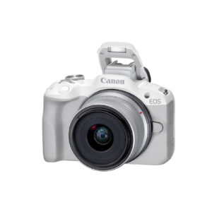 Canon EOS R50 (White) + RF-S 18-45mm F4.5-6.3 IS STM